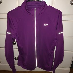 Nike exercise half zip dri fit top